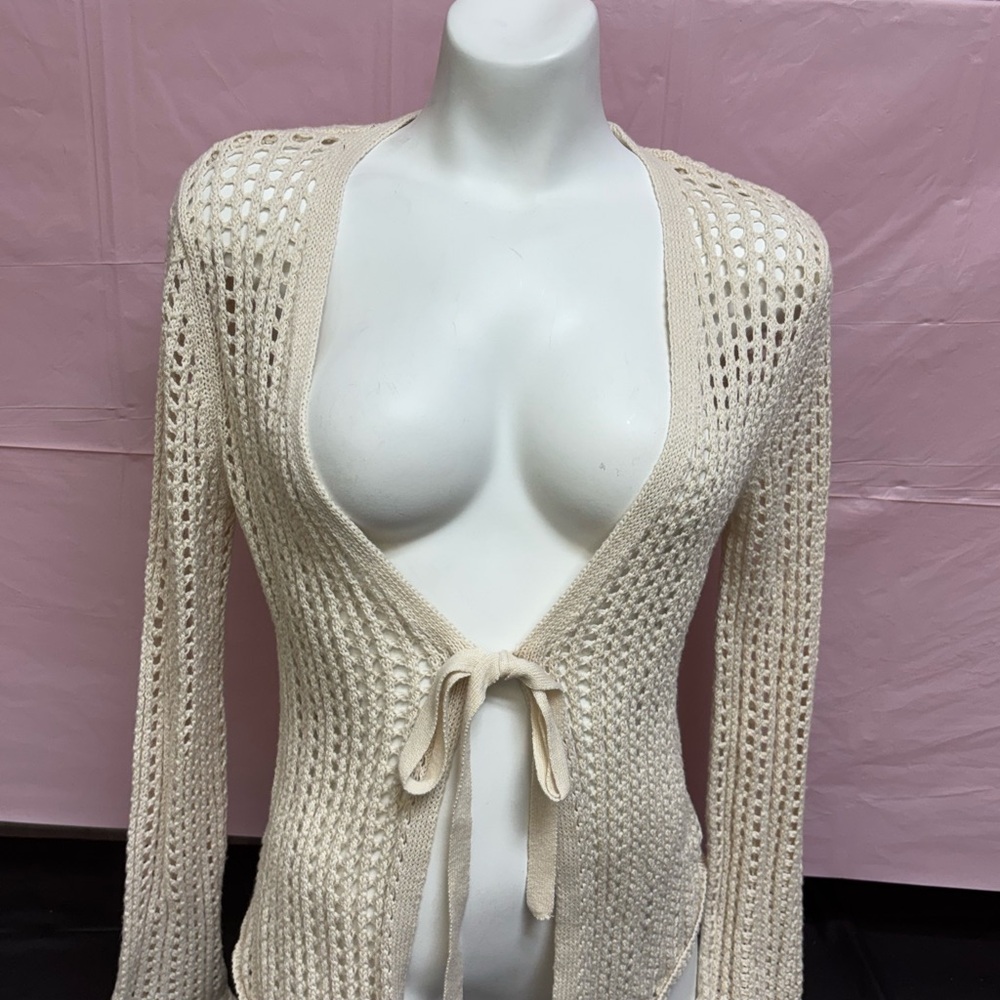 Ecote Ivory Knit Cardigan